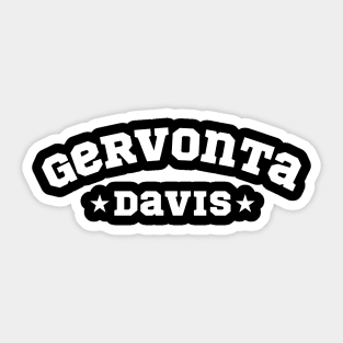 GERVONTA WIN Sticker